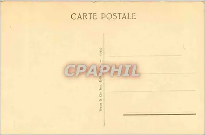 Oficer Kawalerii Łuczników w akcji — Muzeum Louwra — Braun & Cie Imp. Édit. Paryż n° 10339 — Rewers