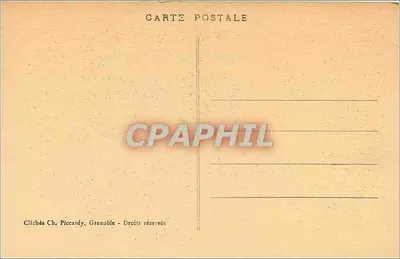 Muzeum w Grenoble — Pejzaż Corota — Fotografie Ch. Piccardy — Rewers