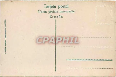 Plaça de Catalunya — Barcelone — wydawca Roisin, nr 57 — Rewers
