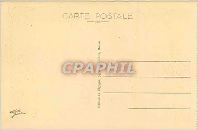 Abbatia Świętego Wandryla — Galeria Klasztoru (XV wiek) — Wydawnictwo La Gigogne, Rouen — Rewers