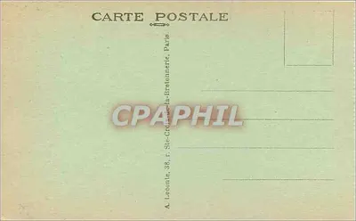 Paryż — La Conciergerie i Pont au Change — A. L. — Rewers