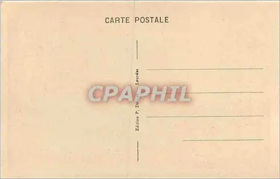 Calvaire de LOURDES - XIe Station - Jésus est attaché à la Croix — P.D. — Verso