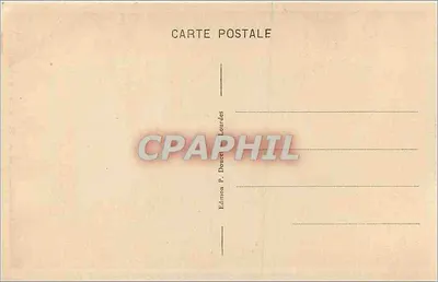 Calvaire de Lourdes - 5ª Estação - Simão o Cireneu ajuda Jesus a carregar sua Cruz - P.D. — Verso