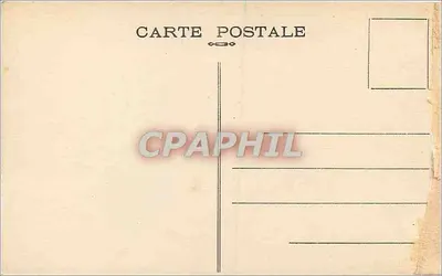 Maréchal Foch — partida para Paris em 11 de novembro de 1918 — Edit. Bourson, Compiegne — Verso