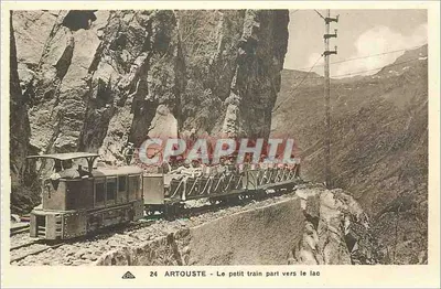 आर्टौस्ट - छोटी ट्रेन झील की ओर चल रही है - C4 आर्ट्स फोटोमैकेनिक, स्ट्रासबर्ग