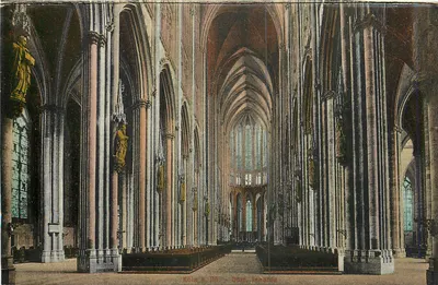Interior do Domo de Maastricht — visão da nave — Stengel