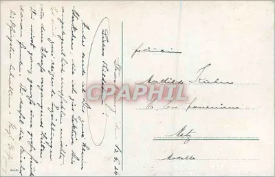 Lavanda e folhas de outono — poema bíblico — editor não identificado, n° de série Rs.34.9 — Verso