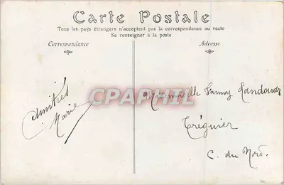 Dwa konie u wody — Muzeum Luxembourg — Adolphe-Pascal Dagnan-Bouveret, ND Phot. — Rewers