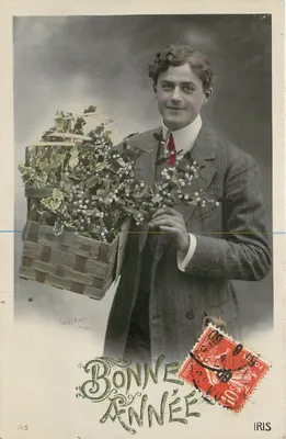 Jovem homem com cesta de guisquilho — Sazerac Fot. — Série 1113