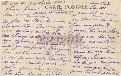 Paryż — Pawiłon Flore — H. Béry, Wydawca, ulica Gamines — Rewers