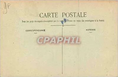 Parijs — Dôme der Invaliden — M. J. n° 530 — Achterkant