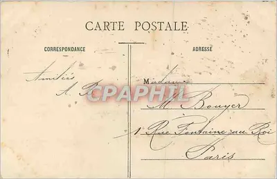 Parigi - Bois de Boulogne - Etang di San Giacomo — n° 485, editore non visibile — Verso
