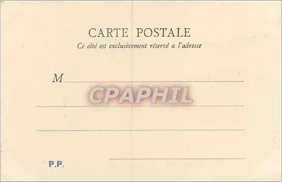 PARIS — Lac du Bois de Boulogne — B.F. PARIS, n°66 — Verso