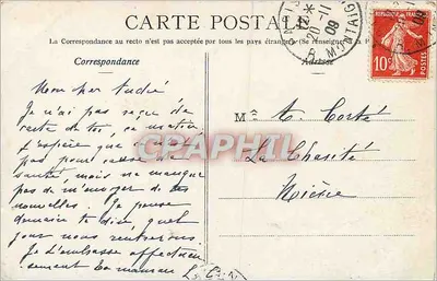 Paris, Le Bois de Vincennes, Lac Daumesnil et Belvédère — Édition E. L. — Verso