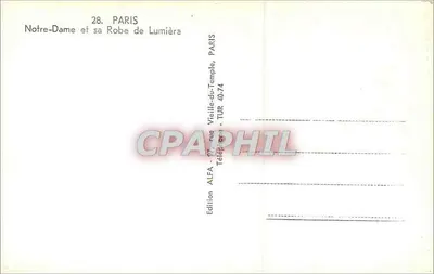 Notre-Dame w Paryżu — jej Szaty Świętości — Wydawnictwo ALFA — Rewers