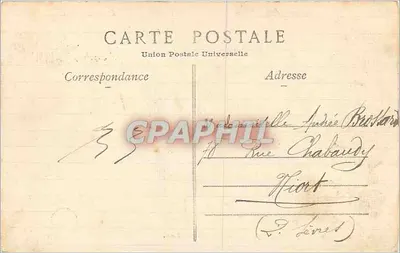 París - Bois de Boulogne - El Lago — Edición de la Tarjeta Postal — Reverso