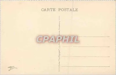 Strasbourg — Vue prise des Ponts-Couverts — Cartes 'La Cigogne', n°100 — Verso
