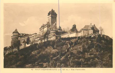 Haut-Kœnigsbourg — Vista geral — Edição oficial do Castelo