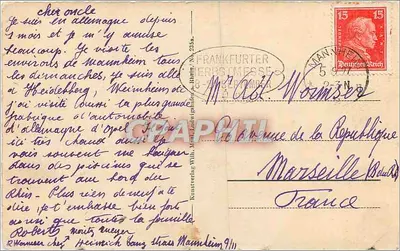 Mannheim — ogólny widok z lotu — Gesamtansicht — Rewers