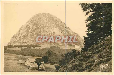 Paisagem do GERBIER dos JONCS — alt. 1554 m. — Edição de Arte Leon Margerit, o GERBIER dos JONCS