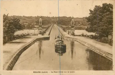 Briare (Loiret) — O Pont-Canal sobre a Loire