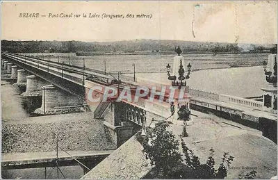 Briare — Ponte-Canal sobre a Loire (comprimento, 662 metros) — Edição Bodineau