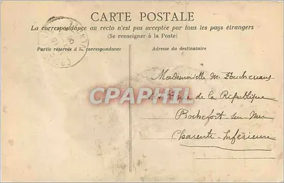 La Vendée pittoresque — Sion, près Croix-de-Vie — La roche percée — éditeur : Duclos, photo La Bâche sur Loire — Verso