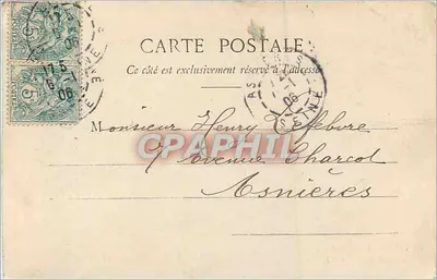 Parigi - Bois de Boulogne — La Grande Cascade — Editore C.G.I. n°135 — Verso