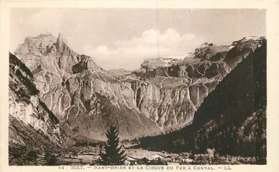 Nant-Brîde e o Cirque do Fer à Cheval — Sixt