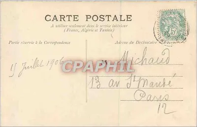 Hautes-Pyrénées — 27 - Estrada de PIERREFITTE a LUZ — o Ponte da Rainha Hortênsia — Verso