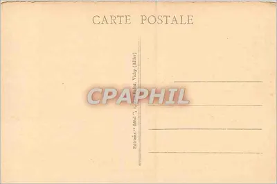 Le Puy - Katedra, Widok z Rocher Corneille — Wydawca Idéal, seria nieoznaczona — Rewers