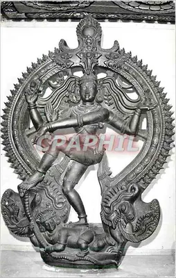 Nataraja - na sua pose cósmica — Templo Sri Meenakshi - Madurai