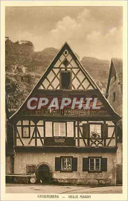 Kaysersberg — Velha casa — BRAUN & Cie Imp. & Edit. Dornach (Haut-Rhin)