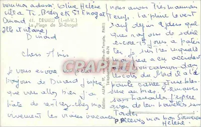 डिनार्ड के समुद्र तट — सें-एनोगैट — एडिशन एलेअ, संख्या 41 — पीछे