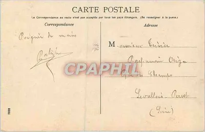 La Miotte — Wieża obronna — Wydawnictwo Emile N° 7035 — Rewers
