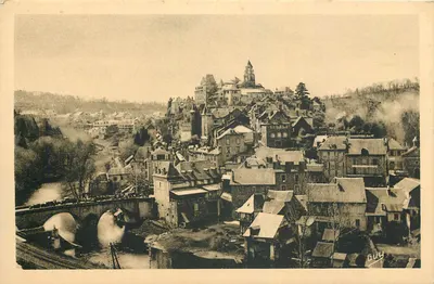 Uzerche (Corrèze) — Vista panorâmica — Edição d'Art Générale - Brive