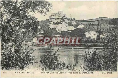 Le Petit Andely — Vista sobre o Castelo-Gaillard, vista tirada de Port-Morin — ND. Fot.