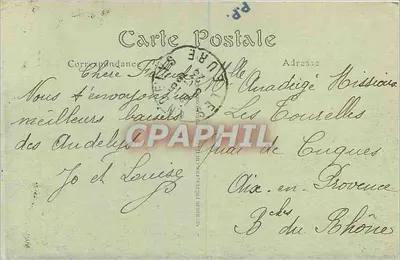 Les Andelys — As Margens do Rio Sena ao Castelo-Gaillard — Editor não visível, n° de série 159 — Verso
