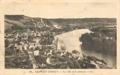 Le Petit Andely — A cidade e o castelo — J.L.L.