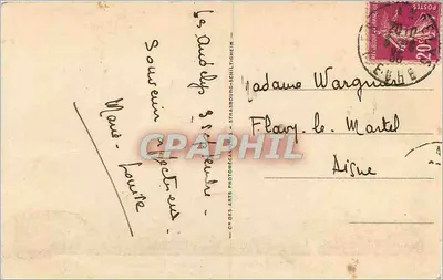 Le Petit Andely — A cidade e o castelo — J.L.L. — Verso
