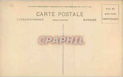 Bordeaux — Katedra św. Eulalie — widok budynku z gotyckim dzwonnikiem — wydawca 'B' nr 144 — Rewers