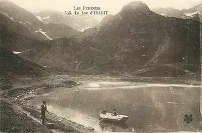 Os Pirineus — O Lago d'Isabit — n°595