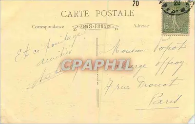 Nice — Ogólny widok i Quai des États-Unis — La Côte d'Azur, nr 290 — Rewers