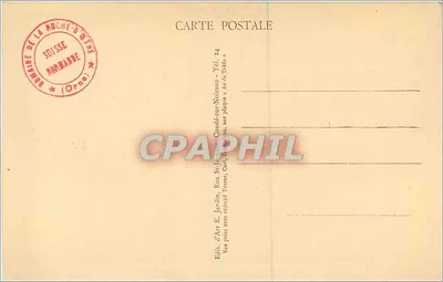 Pont de la Forêt - Le Vieux Moulin - Auvray — La Suisse Normande, éditeur Jardin n°230 — Verso