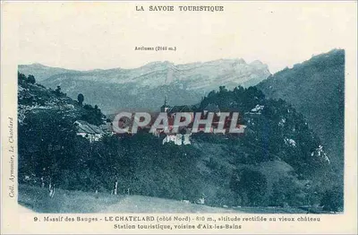 Le Châtelard — Massif dos Bauges — Estação turística, vizinha de Aix-les-Bains