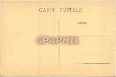 Garâlesse (Indre) — Zamek i Katedra — Wydawca nieznany, n°4 — Rewers