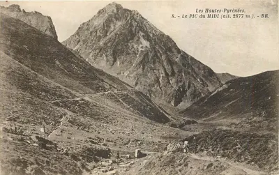 Il PIC del MIDI (alt. 2877 m) — Le Hautes-Pyrénées — BR