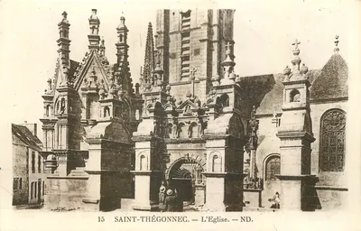 Saint-Thégonnec — A Igreja — ND.