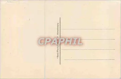 Estrasburgo - A Banha das Plantas - editor C.A.P. n°407 — Verso