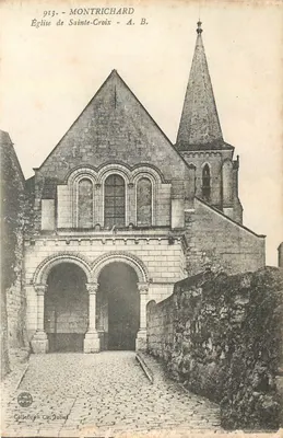 Montrichard — Igreja de Sainte-Croix — Coleção Ch. Jollet